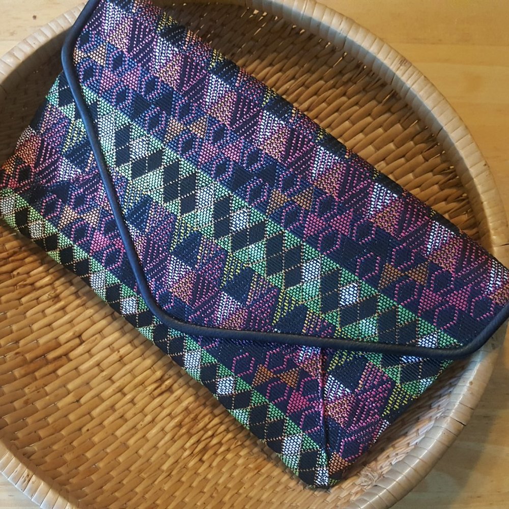 Multi color Clutch NEW W/TAG